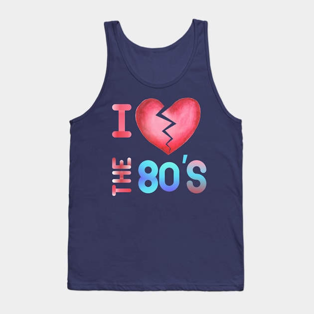 I love The 80's 90's costume Party Tank Top by Adam4you